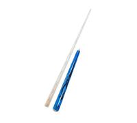 LIXSAZSE Queue de Billard à tête en Acier, Style Black Eight, Puissance de départ à Chaque Coup, Peut être utilisée comme Barre de départ de Saut, Bleu, Longueur Totale 107 cm