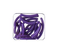 LIXSAZSE Recharges de recourbe-cils durabilité professionnelle tampons de remplacement universels outil maquillage Pour bonne élasticité fournitures beauté, violet, 24 pièces