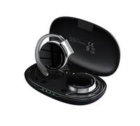 LIXSAZSE Remplacement des écouteurs IPX5 étanche à la poussière Crochet d'oreille sans Fil Compatible Bluetooth 5.2 écouteurs Casque Cadeau d'anniversaire, Noir