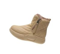 LIXSAZSE Restez actif les jours froids avec ces bottes de neige à plateforme à moyen de couleur unie pour femmes, imperméables et antidérapantes, Kaki, 37 mètres