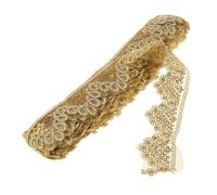 LIXSAZSE Rubans de Dentelle à Fleurs perlées Faites à la Main, ornés de Magnifiques Paillettes. des Choix Uniques pour la Mode et Les projets de Bricolage : vêtements,