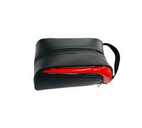 LIXSAZSE Sac à Chaussures zippé en Cuir résistant, idéal pour Le Golf et Autres Sports. pour Dimensions : 33 x 20 x 12 cm. Convient pour aux Hommes et pour aux Femmes. Accessoires et Cadeaux.