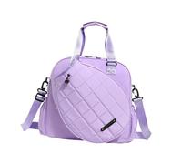 LIXSAZSE Sac à Main de Badminton Format, idéal pour Transporter Raquettes, équipement de Gym, Articles de Loisirs et carnet, Ainsi Que des balles de Raquette et Accessoires, Violet, 36 x 16 x 34 cm