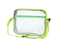 LIXSAZSE Sac à Outils Transparent résistant à l'eau, Outils secs et protégés, Sac à Outils Transparent entièrement Antistatique en PVC pour Salle Blanche, Facile à Nettoyer, Vert