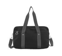 LIXSAZSE Sac d'uniforme JK renforcé par rivets, avec bandoulière Stable, une épaule diagonale croisée, sac à en tissu Oxford pour ordinateur, GRIS