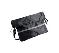 LIXSAZSE Sac polyvalent pour fauteuil roulant, avec sangles réglables, pochette d'accoudoir pour boîte à pilules extérieure, organisation téléphonique, Noir, 58cmx13cmx35cm