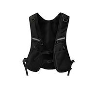 LIXSAZSE Sacoche utilitaire de sport noire, sac pour gilet de ski, solution de rangement indispensable pour les passionnés de plein air, sac à de snowboard