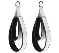 LIXSAZSE Sangles de Pilates à Double Boucle, Confortables et résistantes pour aux déchirures, pour Un Maintien Optimal et sans Douleur Pendant l'exercice. Bande élastique Souple et