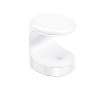 LIXSAZSE Sèche-ongles électrique LED bureau mains libres voyage poche manucure lampe débutant Gel vernis simple ongle lumière, Blanc