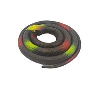 LIXSAZSE Serpents en Caoutchouc nouveauté Jouets avec Un Design réaliste modèle de Trucs bizarres Accessoires effrayants farces faveurs Fournitures pour Animaux, 80cm Marron 1