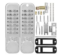 LIXSAZSE Serrure à Code numérique serrure étanche adaptée à tout environnement serrures de camping-car en alliage de Zinc portes sécurité porte Code