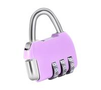 LIXSAZSE Serrure à combinaison sans clé à 3 chiffres valise armoire numéro de banque de pièces mot passe serrures cadenas sécurité couleur aléatoire