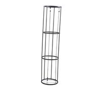 LIXSAZSE Support et étagère de Rangement pour Ballons de Basket, Rangement Vertical pour Ballons, Gain de Place, Accessoires de présentation pour équipements Sportifs, métal