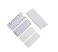 LIXSAZSE Support mural pour multiprise avec pièces coulissantes auto-adhésives pour une organisation optimale des câbles dans n'importe quelle pièce. Conception à ouverture et fermeture par simple