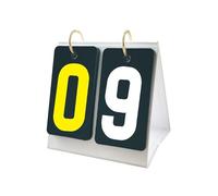 LIXSAZSE Tableau d'affichage Sportif avec Compteur de Points à Bascule, léger et Facile à Transporter pour Les entraîneurs Lors des matchs de Basketball, Football et Soccer.