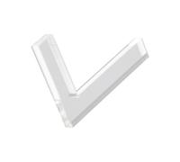 LIXSAZSE Tampons acryliques pour Peinture et tamponnage avec règle de positionnement intégrée pour Une Meilleure précision Artistique.