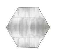 LIXSAZSE Tapis Hexagonal résistant à l'humidité, Durable et résistant à l'humidité pour Les Voyages de Camping, Tapis Hexagonal l'humidité pour Les Pique-niques