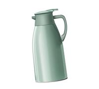 LIXSAZSE Théière Isotherme de Bureau Durable et réutilisable pour Une Utilisation Durable à Tout Moment et en Tout Lieu. Ce Petit Distributeur de Boissons Isotherme en Acier Inoxydable, Vert, 1.9 L