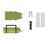 LIXSAZSE Tissu de Polyester résistant à la déchirure d'auvent de Voiture Toit pour la Tente Toit Voyage pour Voiture d'auvent Automatique imperméable, Vert