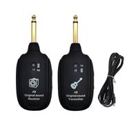LIXSAZSE Transmetteur de guitare électrique Portable 30M alimenté par batterie Rechargeable USB charge faible retard violon récepteur sans fil