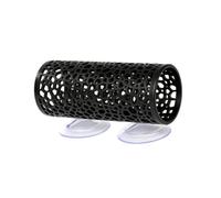 LIXSAZSE Tunnel Tubulaire pour Poissons Betta, Accessoire pour Petit Aquarium, idéal pour Un aménagement créatif et sécurisé. Ce Tunnel à ventouses est Parfait pour Les Petits Poissons.