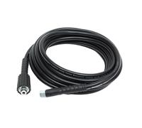 LIXSAZSE Tuyau de laveuse Accessoires de Nettoyage extérieur pelouse Caoutchouc Durable PVC Résistant pour aux torsions Compatible avec Les raccords M22 14 mm Tuyau laveuse à Pression pour raccord