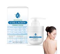 Lixuitme Crème Corporelle Collagène à l'Aloe Vera, Firming Cream, Hydratation Intensive pour Corps Sec, Texture Nourrissante à Absorption Rapide, Améliore Fermeté & Douceur Cutanée