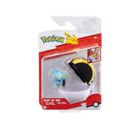 Lixy et Hyper Ball Clip ‘N’ Go Pokémon - Comprend Une Figurine de Combat de 5 cm
