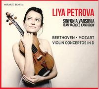 Liya Petrova – Mozart et Beethoven – Violin Concertos in D – CD – Harmonia Mundi