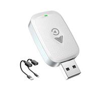 LiYaBaiHuo pour Alfa Romeo Giulietta Mito Tonale Spider Stelvio, Adaptateur CarPlay Interface Type-C/USB Car Play sans Fil-Mini Et Stable Automatique Stable Rapide,B/Silver