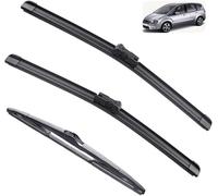 liyahuihh Ensemble de 3 Balais d'Essuie-Glace Avant et Arrière pour Ford S Max Smax 2009-2015 30"+26"+13" - Fonctionnement Silencieux et Installation Facile