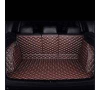 liyahuihh Tapis de Coffre pour Audi Q7 2006-2024 2025, Doublure Intérieure en Cuir Imperméable et Antidérapante - Protection Totale,Brown/E