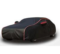 liyananli Housses complètes Voiture pour Land Rover Discovery 2017-2020, imperméable et Respirante avec Fermeture éclair - Protection UV/poussière/Pluie/Neige Toutes Saisons,Black Red/B