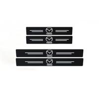 LIYANDAFA 4 Pcs Protection Seuil de Porte Voiture en Fibre de Carbone pour Mazda CX-5 BJ AB 2012, Étanches Accessoires Voiture, Style De Seuil De Voiture