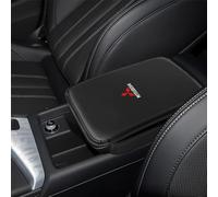 LIYANDAFA Coussin D'Accoudoir Voiture pour Mitsubishi Colt CA0, Boîte Cuir Accoudoir Accessoires pour Les Véhicules, Coussin d’Accoudoir Voiture avec Deux Poches,Red