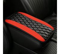 LIYANGT1 Coussin d'Accoudoir Voiture pour Renault Clio 5 (V) I 2019-2024, Coussin D'accoudoirs De Voiture en Cuir Antidérapante Housse pour Accoudoir De Voiture,Orange