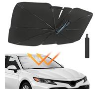 LIYANGT1 Pare Soleil Parapluie pour Voiture pour Renault Scenic E-Tech Electric V 2023, Pare-Soleil pour Auto Pliable Parapluie Anti-UV Et Anti-Chaleur Protège Pare Brise Soleil,145 * 85