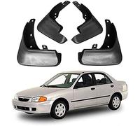 LiyanWu Ailes Pare-Boue Voiture pour Mazda Familia Protege 323 Laser 1998 1999 2000 2001 2002 2003, Voiture Garde-Boue Avant et Arrière Splash Guard Bavettes Garde-Boue