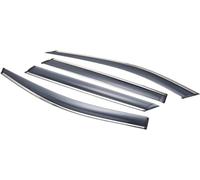 LiyanWu Deflecteur Vitre Voiture pour VW Touran 2016-2020, Déflecteurs d'air, Fenêtre Latérale Pare-Pluie Imperméable, Accessoire Voiture