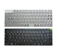 LIYANYG Clavier Allemand pour Ordinateur Portable Compatible avec Les modèles MB30010003, XK-HS001 et HK300-10 de Chuwi AeroBook 13,3 CWI510 (Bouton d'alimentation Vert)
