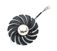 LIYANYG PLD10010S12HH PLD09210S12HH Refroidisseur de GPU GTX1080 TI 4 Broches pour MSI pour GEFORCE pour GTX 1080 Ti pour Gaming X pour Ventilateur Refroidissement Carte Graphique Trio(Gold)