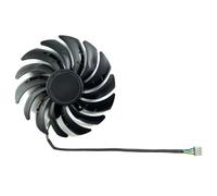 LIYANYG pour MSI pour Radeon RX6600 6600XT 6650XT 6700XT 6750XT pour Mech 2X Ventilateur de Carte Graphique PLD10010S12HH(Left Fan)