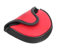 Liyeehao Couvre-tête de Putter de Golf, Accessoire de Golf, Garde de Sac de Putter de Golf imperméable en Cuir PU de Haute qualité, Housses de Protection de Putter de Golf, pour Les Salons de(Red)