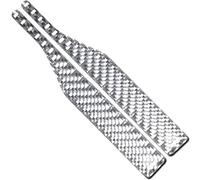 LiYeeYP 2 Pièces Bandes de Protection Anti-Rayures Rétroviseur pour Buick Encore 2020-2025 2026, Bande de Protection Anti-Rayures en Fibre,Silver