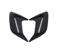 LiYeeYP 2 Pièces Décoration de Ventilation de Capot pour BMW Z4 2002-2025 E85 E89 G29, Autocollant de Grille Latérale Sportif Couvercle D'Entrée d'air de Voiture,Black