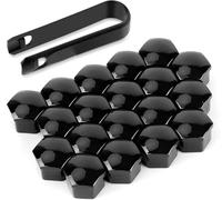 LiYeeYP 20Pieces Boulon Ecrou Couvre pour Citroen C4 II Grand Picasso 2016-2018, Capuchons D'éCrou De Roue Capuchons Protection Hexagonal pour écrous de Roue,17mm-Black