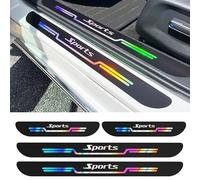 LiYeeYP Voiture Acier Inoxydable Seuil Porte Plaques, pour Aston Martin DB9 GT Volante 2004-4 Pièces Threshold Bar Protection Autocollant Anti-Rayures