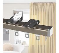 LIYI929GP Tringle À Rideau De Plafond pour Rideaux, Rails De Rideaux Muraux Ou Au Plafond, Ceiling Curtain Track, Heavy-Duty Curtain Rails, Rail De Rideau Coulissant, Diviseur De Pièce Muet Glisser