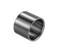 LIYINGFUING Lot de 2 bijoux simples et lisses en acier titane, 9#, Métal