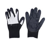 LIYJTK 1 paire de gants isolants électriques en nylon et caoutchouc, ultra-fins, antidérapants, 400 V, pour les tâches d'installation et de réparation